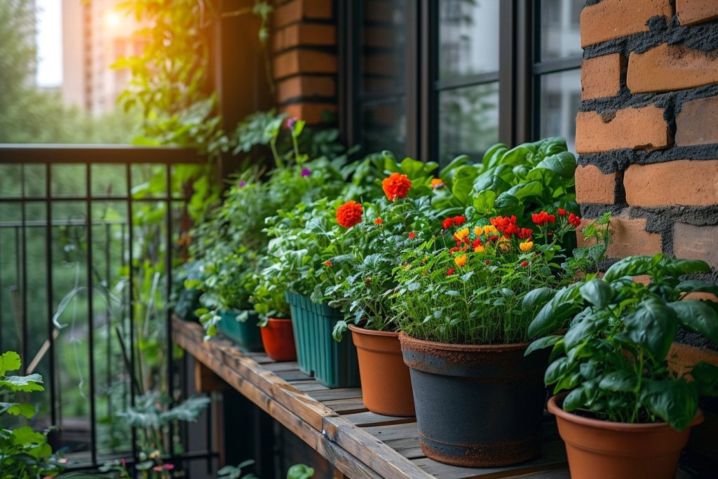 Créer un potager urbain réussi : Astuces et plantes adaptées à l&rsquo;espace restreint