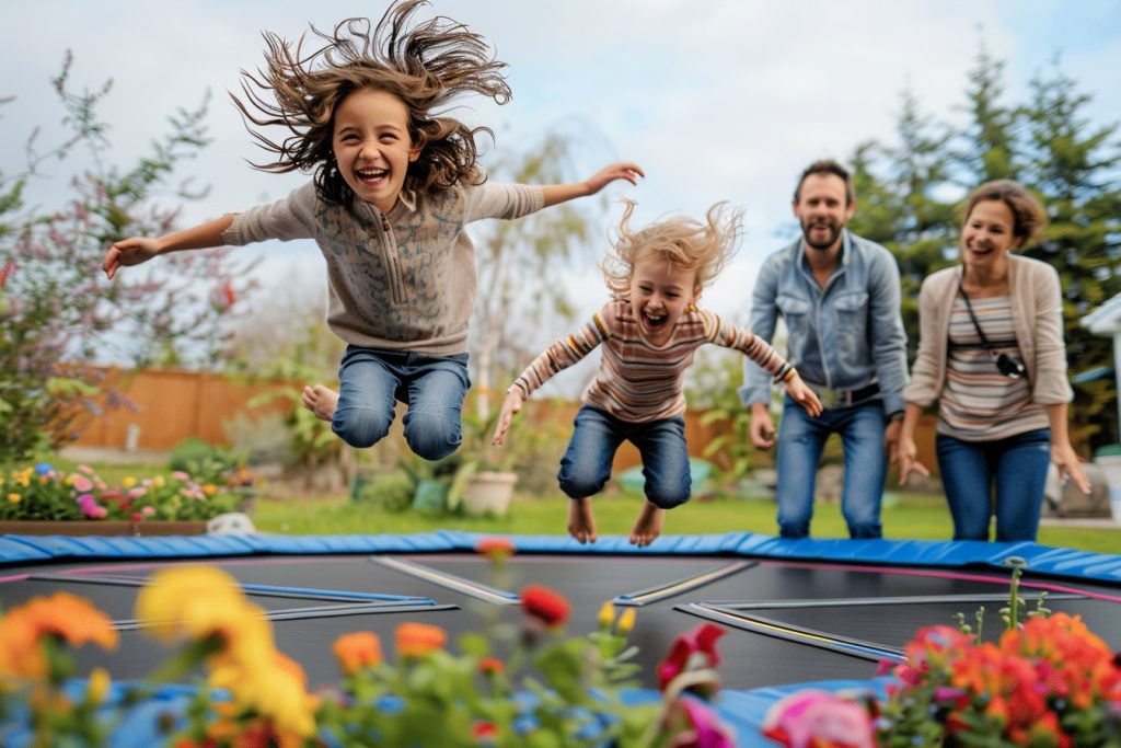 Les avantages d&rsquo;installer un trampoline dans son jardin