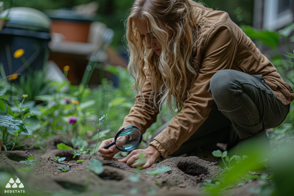 Découvrir la cause des trous sans monticule dans votre jardin