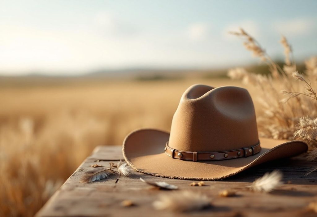 Sous les ailes de l’aigle : le chapeau cowboy comme symbole de liberté sauvage