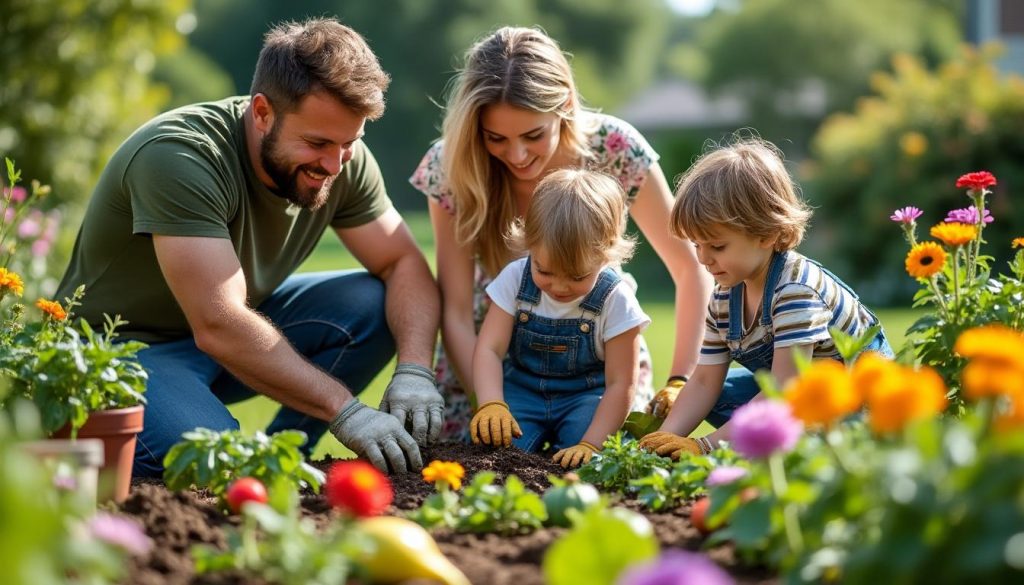 Jardinage en famille : une activité éducative et apaisante