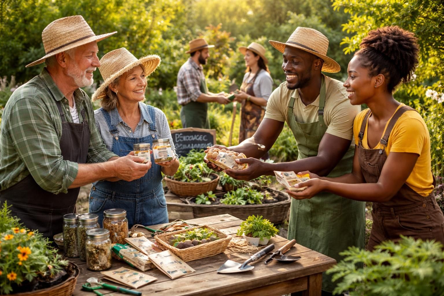 découvrez comment jardiner malin en utilisant des semences paysannes et la permaculture pour économiser, tout en évitant les engrais chimiques pour un jardin naturel et durable.