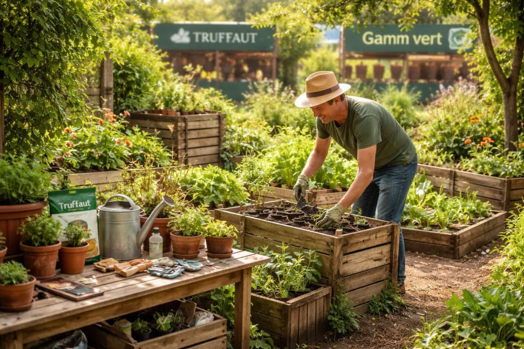 Réduire vos dépenses jardinage avec Truffaut, Gamm Vert et les astuces récup Rustica
