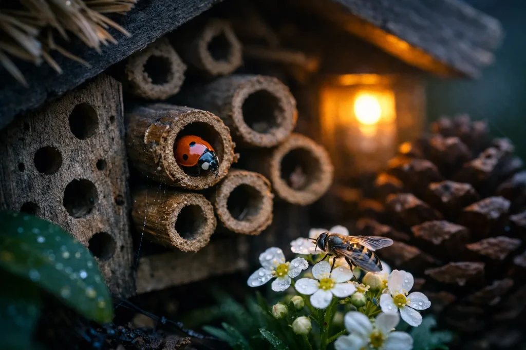 Un jardin accueillant pour les auxiliaires