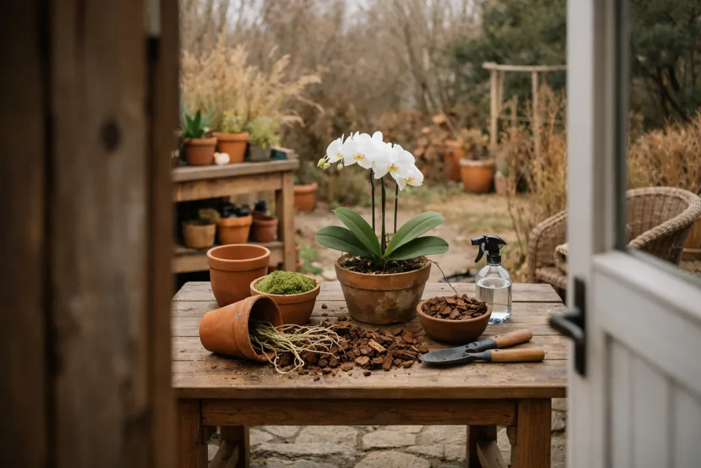 Faire refleurir une orchidée sans produit miracle